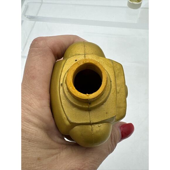 Astrosniks Robo Robot Gold astrosnik Bubble Bath Soakie Soaky figure smurf space - Picture 15 of 15